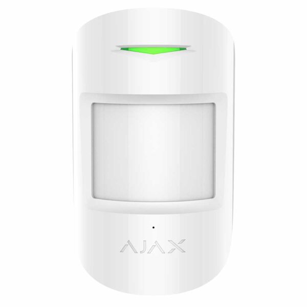 Ajax CombiProtect vit - Rörelsedetektor och glaskrossdetektor - Rörelse och Kamera
