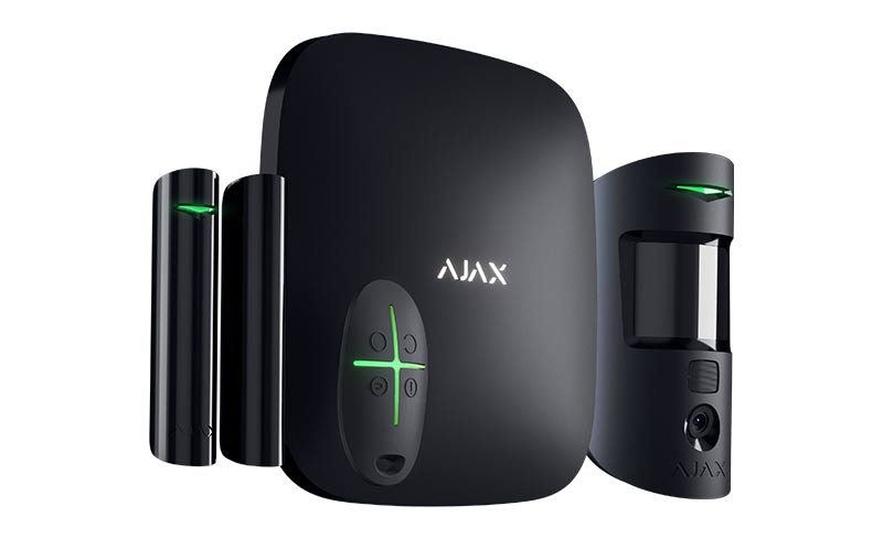 Trådlöst larm - Startpaket Ajax Hub2 och Ajax Hub2 Plus