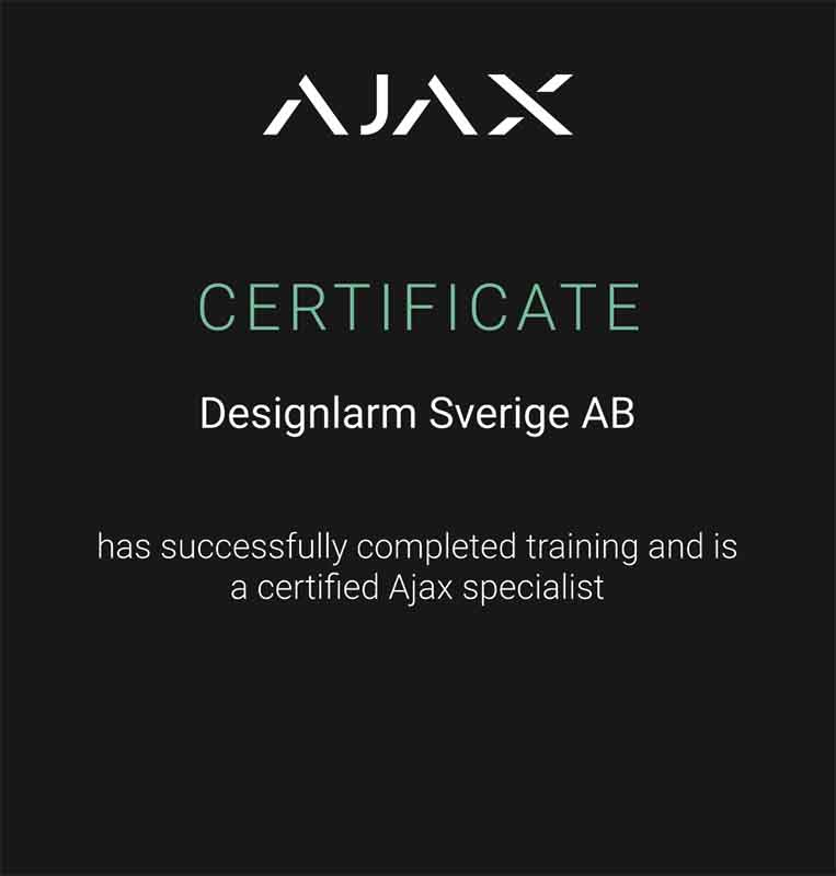 Ajax återförsäljare - seriös och bästa ajax återförsäljaren i Sverige - Designlarm