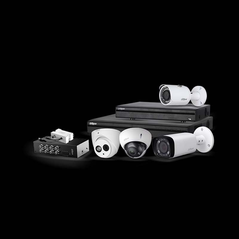 Dahua övervakningskameror - kamera med NVR för professionell övervakning - övervakningskamera direkt i ditt Ajaxlarm