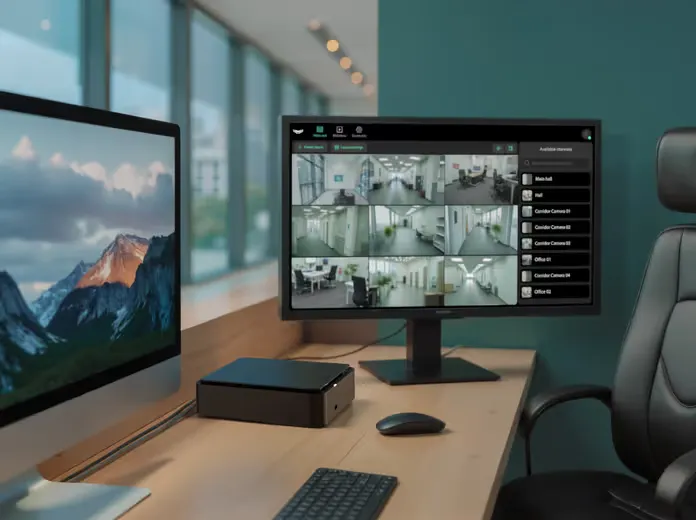 Ajax NVR med HDMI och USB