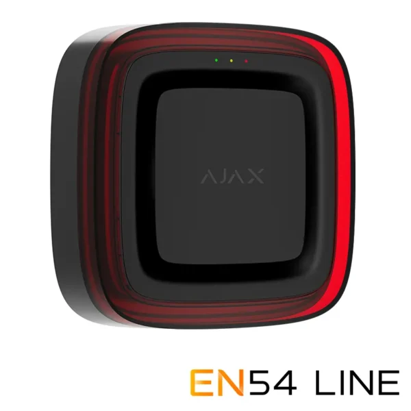 Ajax EN54 FireProtect (Sounder_VAD) Jeweller - black